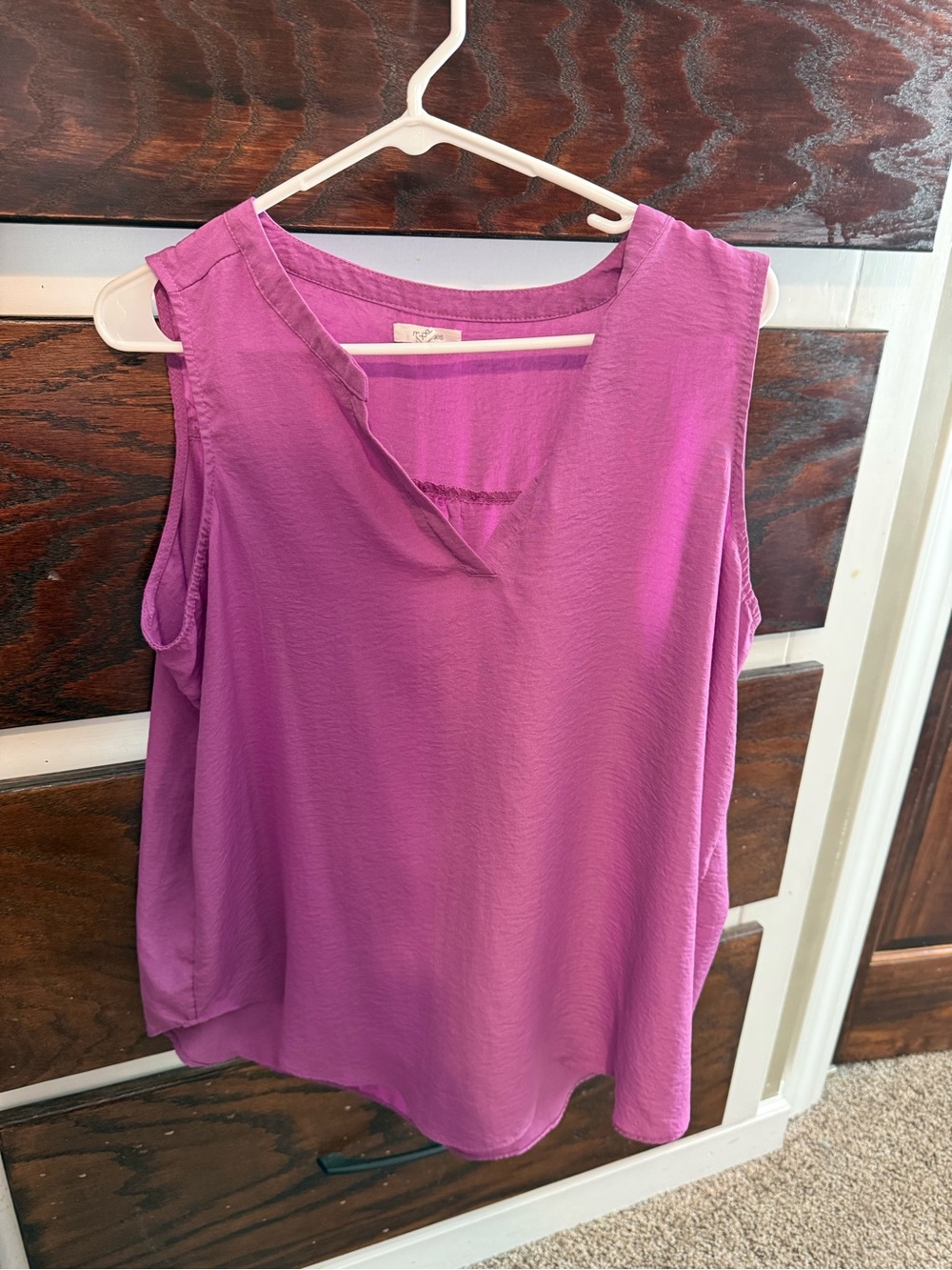 Maurices Sleeveless V-Neck Camisole in Magenta